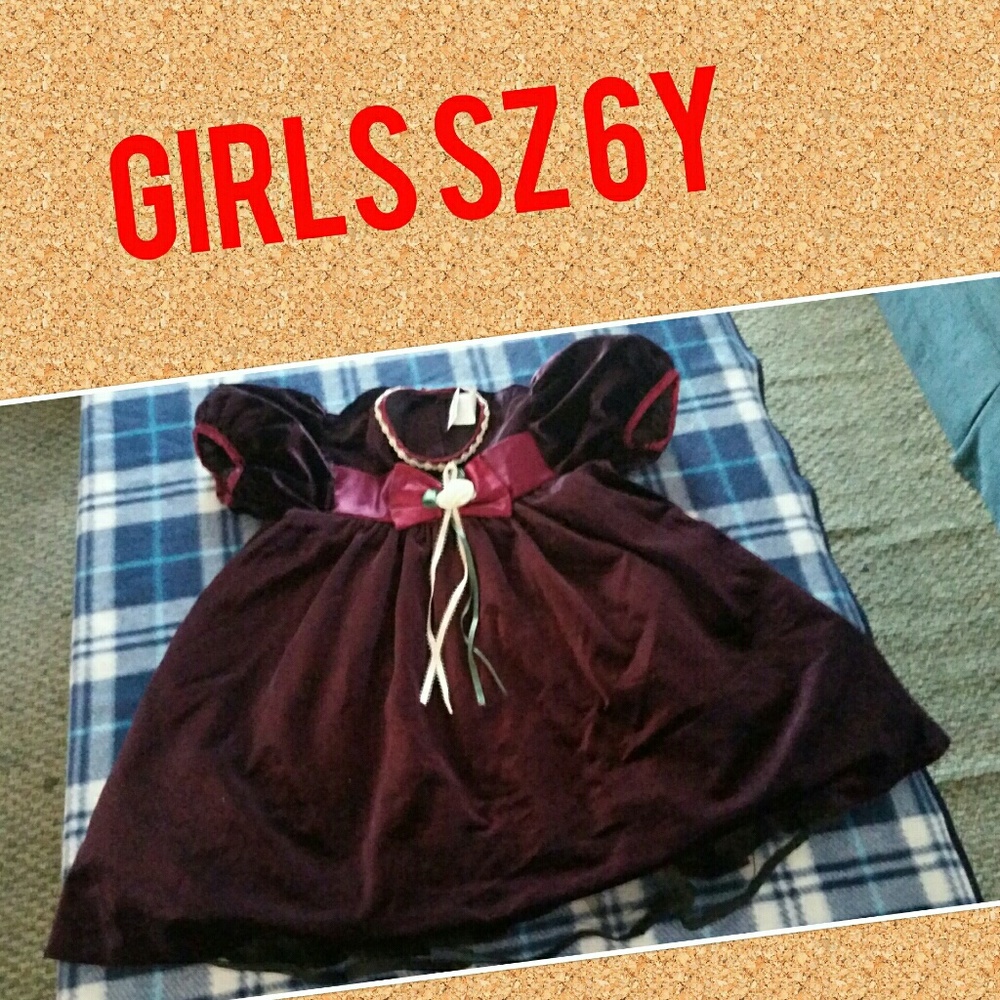 New girls size 6y dress